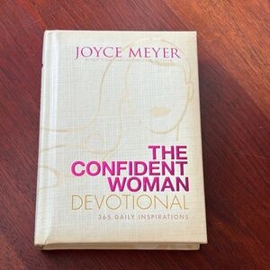 "The Confident Woman Devotional" Hardcover Book by Joyce Meyer